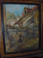 Thomas  Antal- Tokaj című festménye.