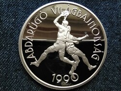 1990 FIFA World Cup - Italy .900 Silver 500 HUF 1989 bp pp (id62651)