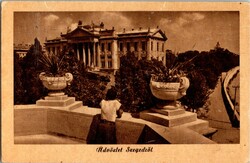 Szeged, Üdvözlet Szegedről képeslap, 1955