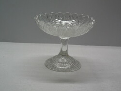 Glass goblet with base, offering