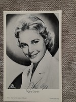 Maria Schell (signed postcard)
