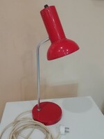 Retro piros asztali lámpa