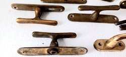 Original bauhaus art deco copper furniture or window handle with copper negotiable