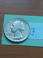 Usa 25 cents 1/4 dollar 1967 quarter, george washington #j
