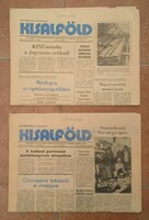 Kisalföld újságok ( 1983 november 2. és 3. )