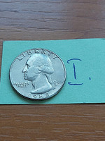 Usa 25 cents 1/4 dollar 1982 / d, quarter, george washington #i
