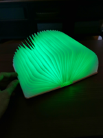 Összecsukható LED könyv lámpa és power bank