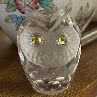 Swarovski owl figurine