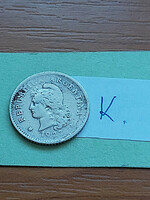 Argentina 10 centavos 1927 copper-nickel alloy #k