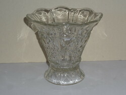Antique, old, beautiful glass vase