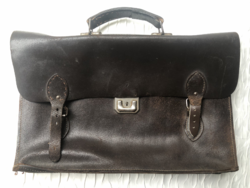 Leather men's bag