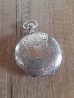 Antique oscar moser silver pocket watch