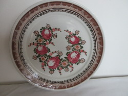 Old, marked, hand-painted German wall plate. Negotiable!