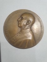 J.Jourdain bronze medal in memory of Cardinal Mercier 1914