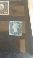 1840 Blue Penny..a világ második bélyege!!