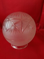 Antique glass shade