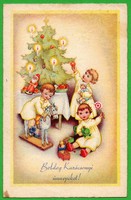 E - 047 Christmas greetings 1937