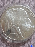 Indian investment, one ounce silver, mirrored!