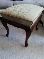 Antique beautiful and solid pouf