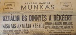 1947 október 23  /  KANADAI MAGYAR MUNKÁS  /  Ssz.:  RU511