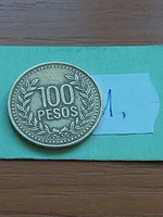 KOLUMBIA COLOMBIA 100 PESOS 1995 Sárgaréz  1