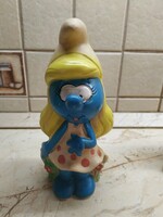 Hupikék smurfs, smurf rubber figure rubber toy 23 cm high for sale!