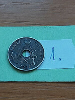 Belgium belgique 5 cemtimes 1923 copper-nickel, i. King Albert 1