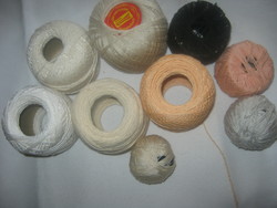Retro crochet thread package more than 30 dkg