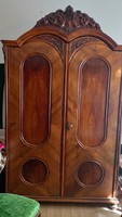 XIX. A tin German wardrobe from the end of the century for sale in Óbuda.