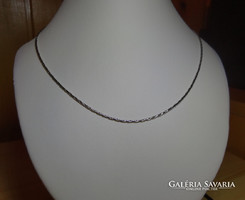 Very popular women's necklace, made of surgical steel, polished to a shine