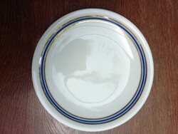 Alföldi blue gold striped cake plate