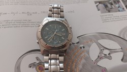 (K) Citizen Sapphire WR 100 ffi chronograph quartz karóra