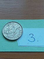Bermuda 10 cents 1980 flower, bermuda lily, copper-nickel, ii. Elizabeth 3