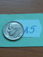 Usa 10 cent dime 1966 franklin d. Roosevelt, copper-nickel 15