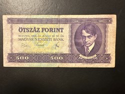 500 HUF 1969. Very nice banknote!! Rare!!