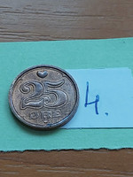 Denmark 25 öre 1991 bronze, ii. Queen Margaret 4