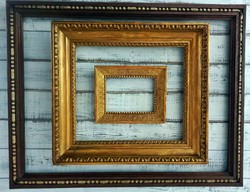 Baroque, Empire and a Biedermeier frame (3 pieces)