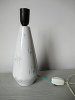 RITKASÁG! Régi hollóházi porcelán lámpa (kézi festés, 1950-1970)