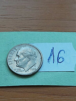 Usa 10 cent dime 1989 / d, franklin d. Roosevelt, copper-nickel 16