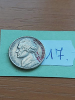 Usa 5 cents 1976 / d, thomas jefferson, copper-nickel 17