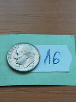 Usa 10 cent dime 1980 / d, franklin d. Roosevelt, copper-nickel 16