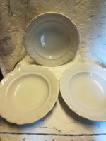 Zsolnay porcelán indamintás mély tányér