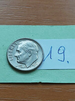 Usa 10 cent dime 1973 / d, franklin d. Roosevelt, copper-nickel 19