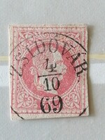 Zdívár stamp on a prize ticket cutout! Rare!