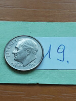 Usa 10 cent dime 1991 / d, franklin d. Roosevelt, copper-nickel 19