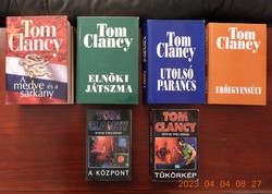 Tom Clancy kötetek eladók