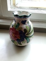 Glazed ceramic vase