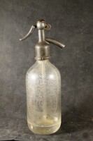 Antique half liter soda bottle 715