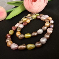 Cultured pearl necklace, fabulous.
