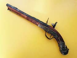 Spanish antique flintlock pistol